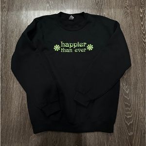 Billie Eilish Inspired Crewneck